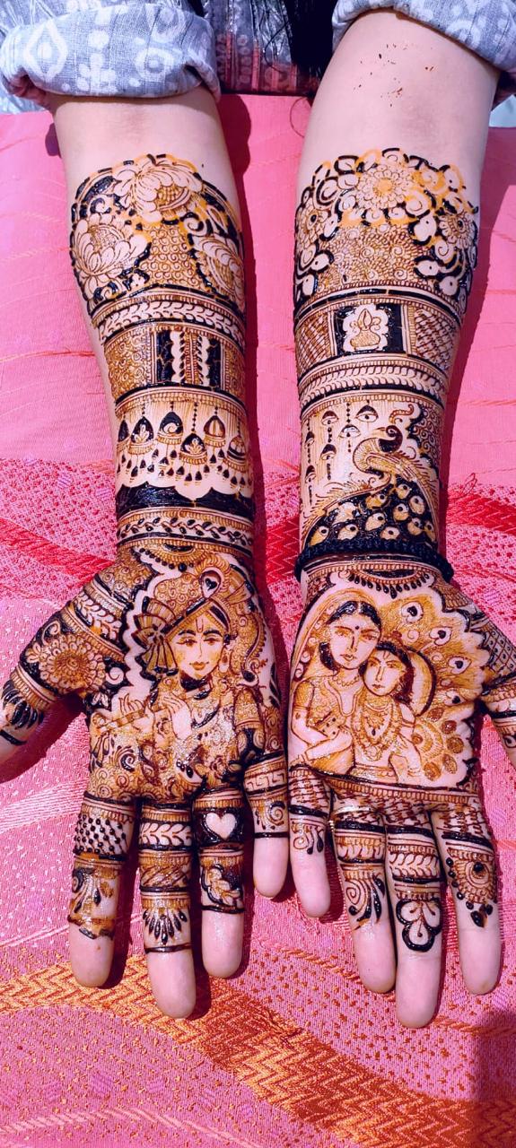 Brijesh Mehandi Artist services in Delhi ,Noida, Ghaziabad ,Gurgaon